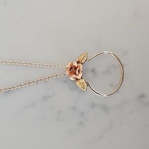 Vintage Krementz Charm Holder Necklace